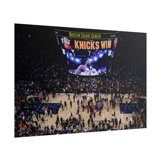 Knicks Win Poster