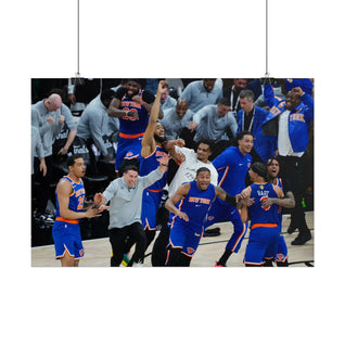 Knicks Finals Victory Poster
